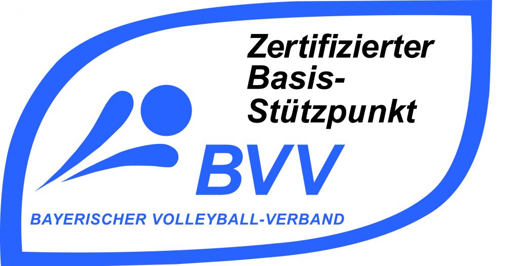 Offizielles Logo des Bayerischen Volleyball-Verbandes.
